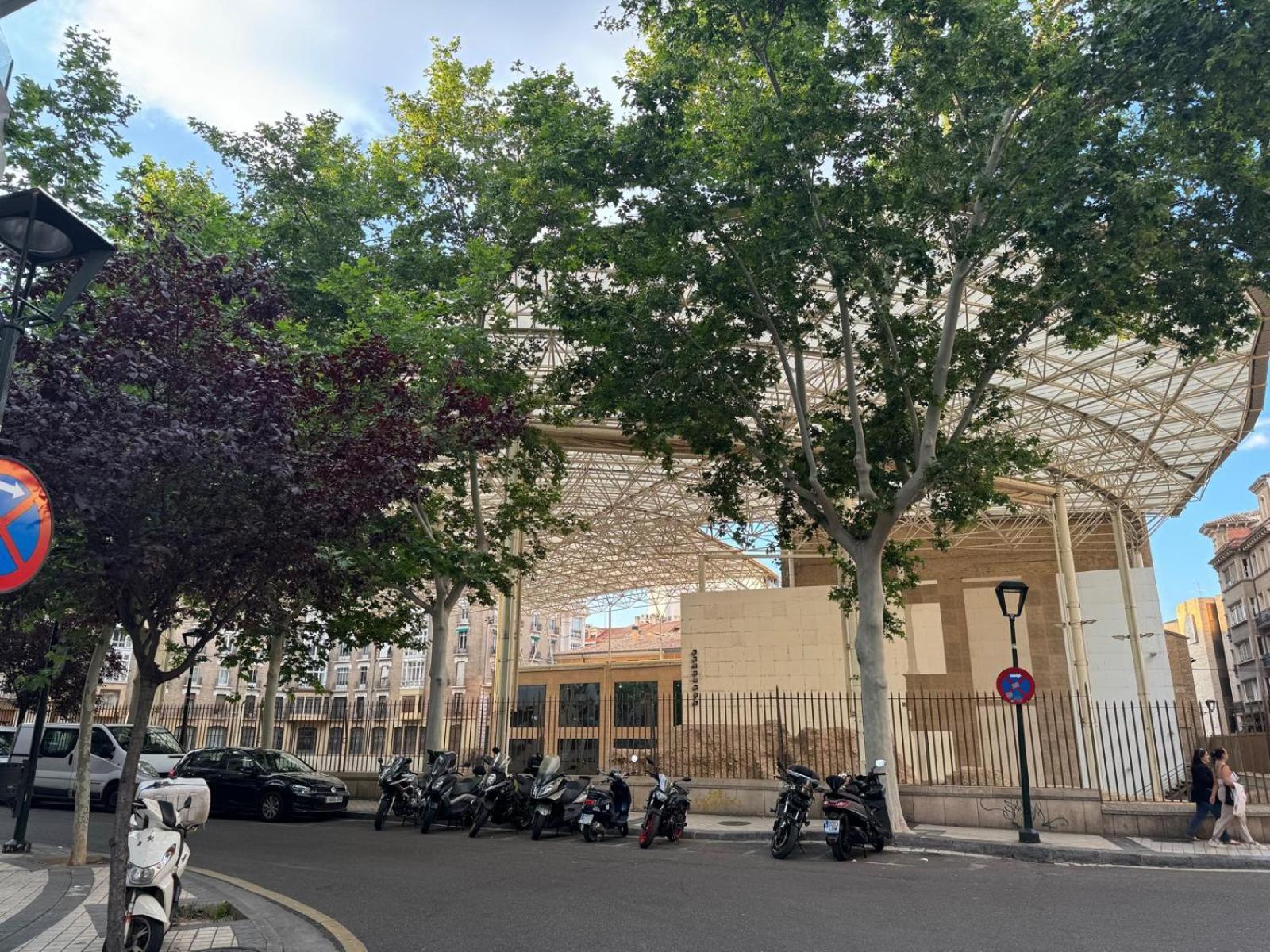 Teatro Romano Zaragoza Exterior foto